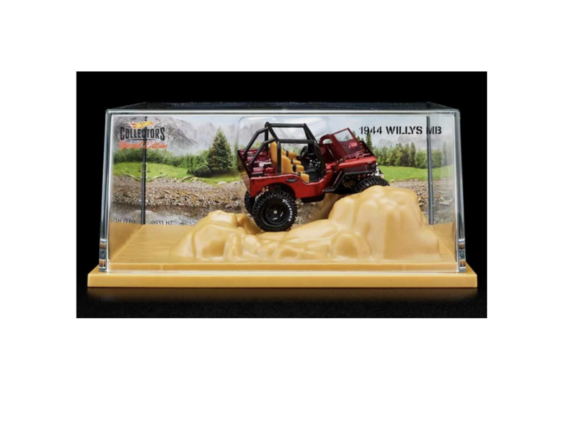Hot Wheel Collectors RLC Exclusive 1944 Willys MB Jeep Red W