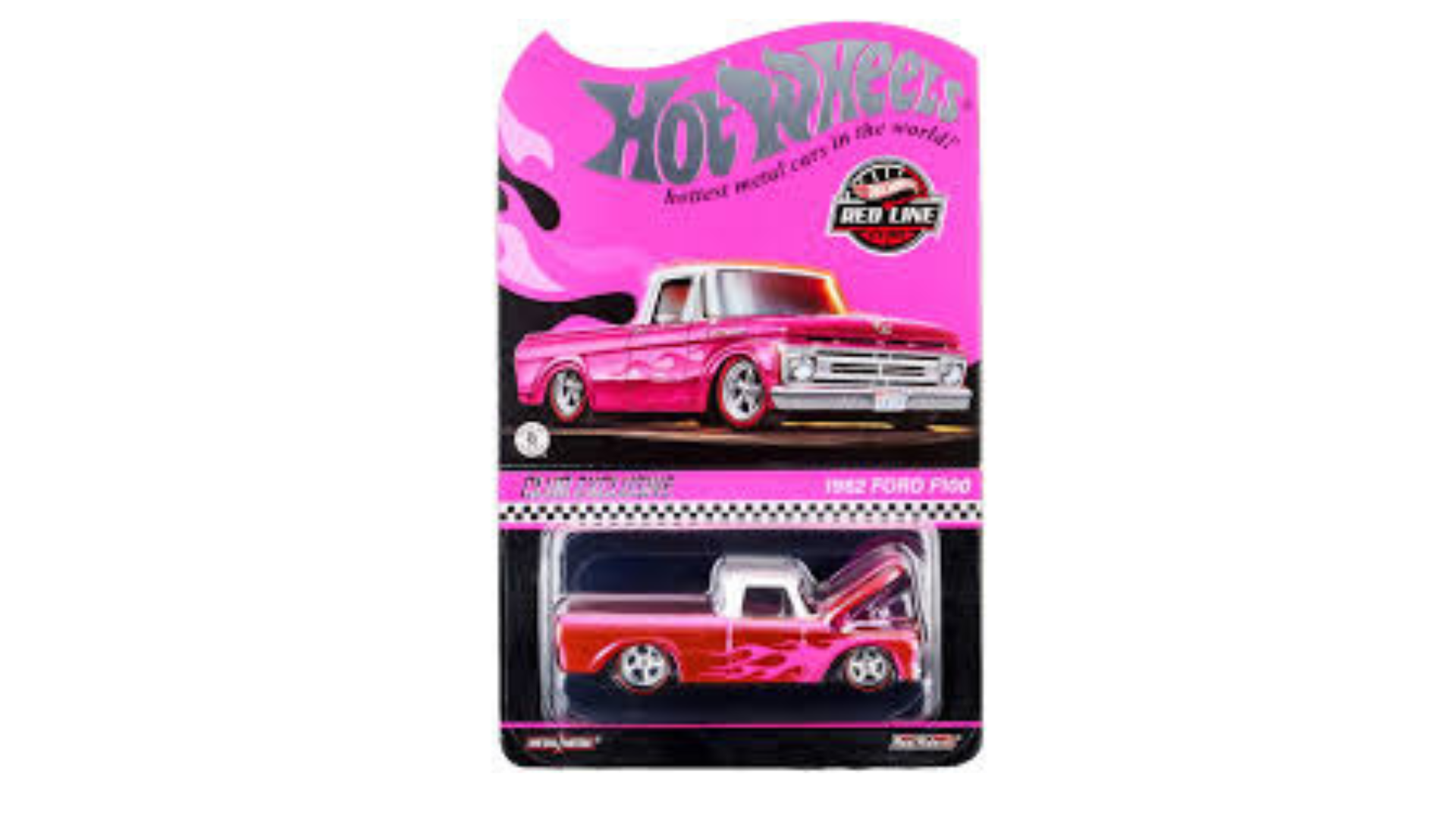 Hot Wheels RLC Exclusive Pink Edition 1962 Ford F100 - Fishisfast