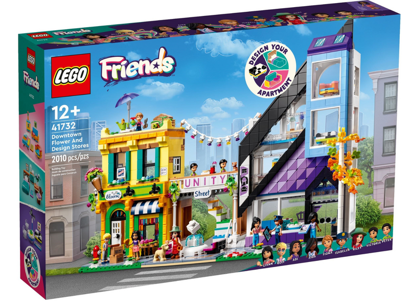 LEGO Friends Downtown Flower and Design Stores - Fishisfastストア