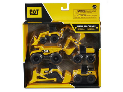 CAT Construction Toys Little Machines 5pk