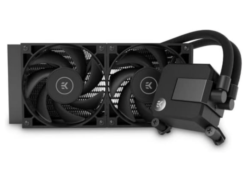 EK AIO Basic 240mm All-in-One Liquid CPU Cooler with EK-Vardar High ...